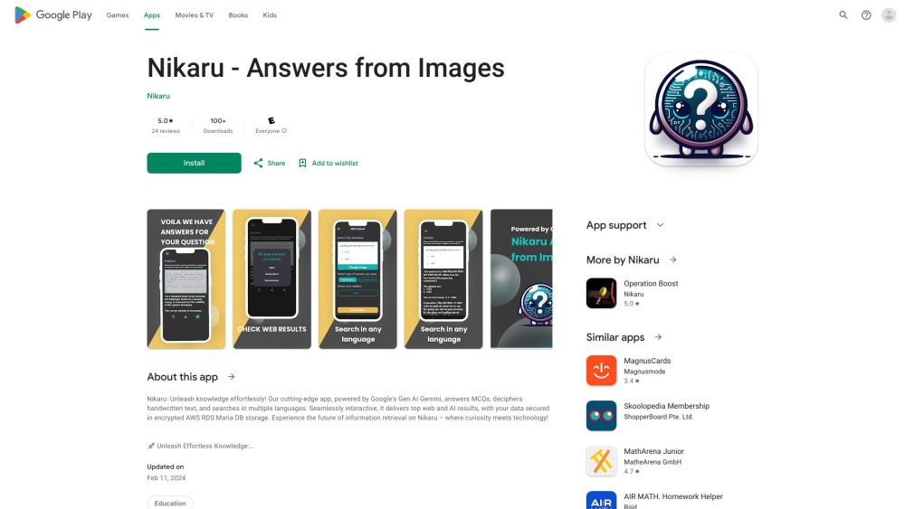 Get Answers from Images: Nikaru AI - MCQs, Handwritten Text, Multilingual