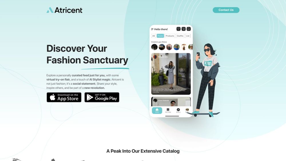 Atricent: Buy Clothes, Create Outfits, Share & Inspire in One App