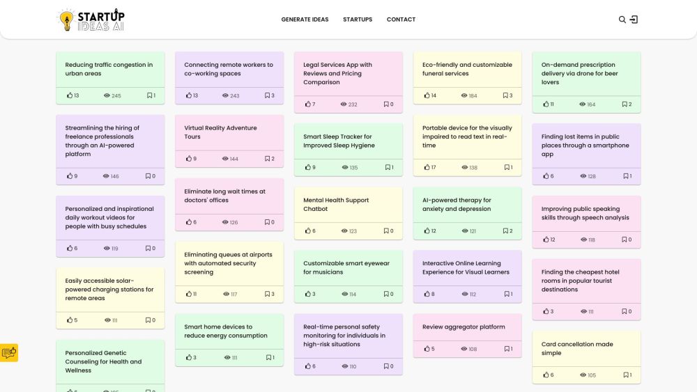 Startup Ideas AI: Discover Innovative Ideas for Entrepreneurs