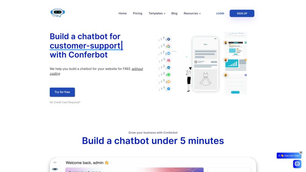 Conferbot: Use Cases, Pricing, Reviews, Features, Alternatives, No-Code Builder