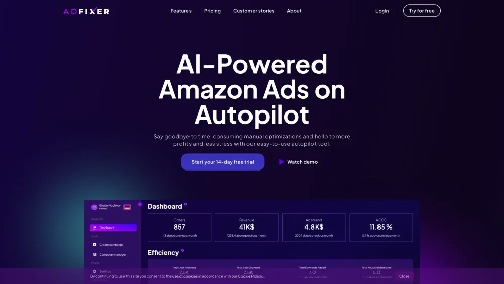 AI-Powered Amazon Ads: Automated SaaS for Optimized PPC on Amazon