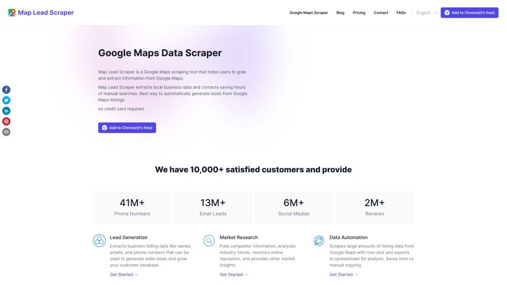 Map Lead Scraper: Extract Local Business Data from Google Maps to CSV