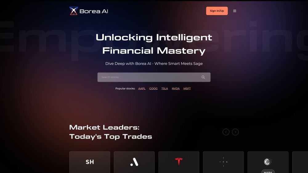 Borea AI: Groundbreaking Platform for Informed Financial Decisions