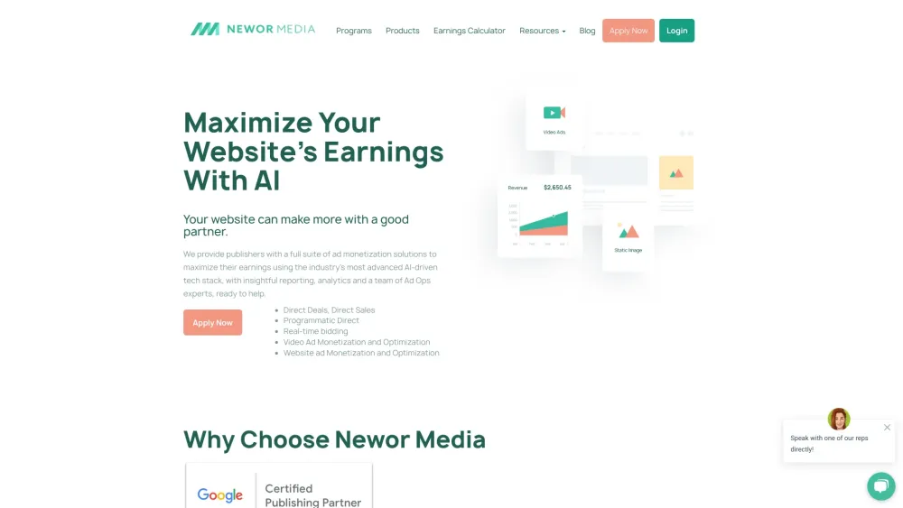 Newor Media - Professional Ad Management: Full Monetization Suite