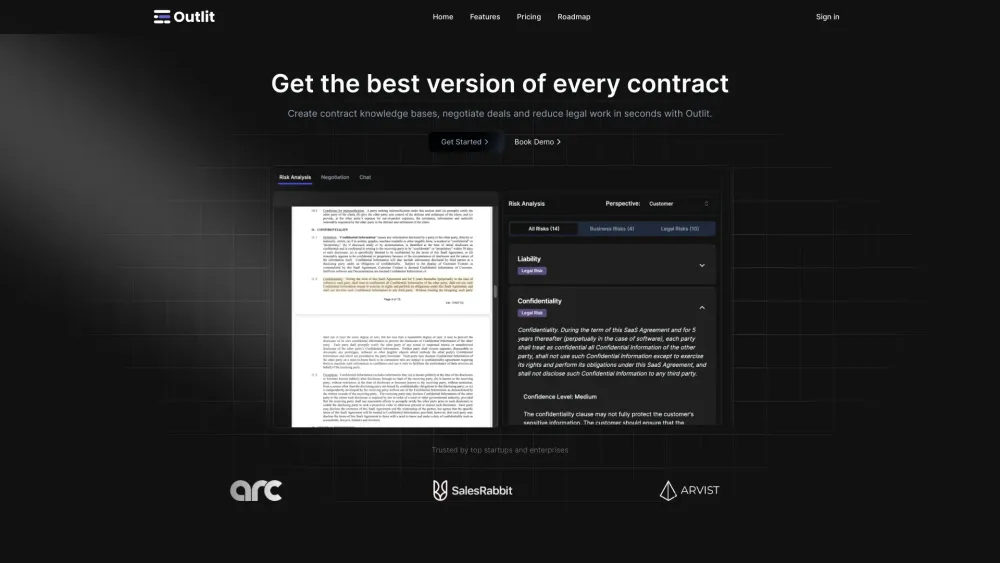 Outlit: Simplifying Contracts, Spotting Risks, Negotiating Better Deals