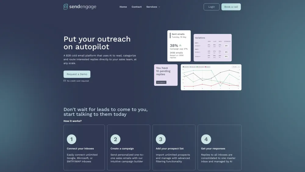 SendEngage: AI Sales Outreach for Small Teams with Personalized Emails