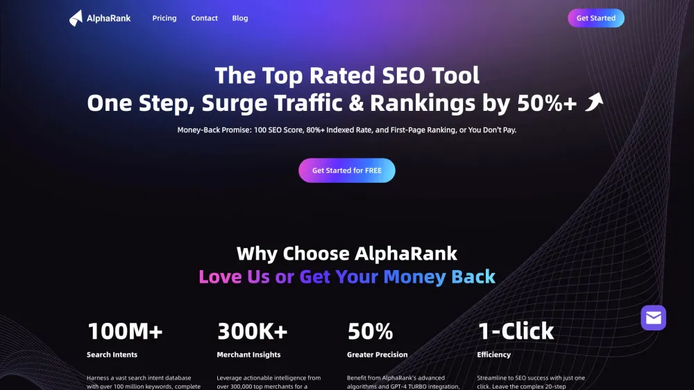 AlphaRank SEO: AI-Driven, Advanced Algorithm for Top-10 Rank