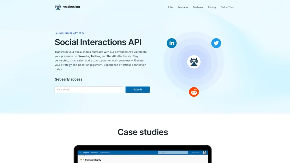 Headless.bot: Streamline Social Media with Simplified API Integration