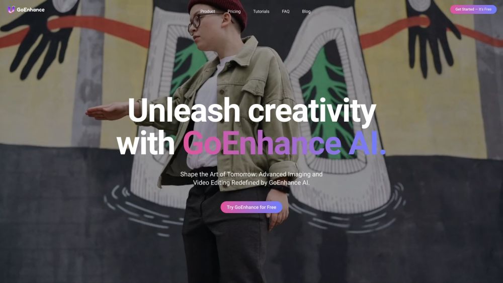 GoEnhance AI: Video to Video, Image Enhancer, and Upscaler