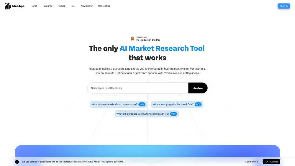 IdeaApe: AI-Based Tool for Market Research and Business Validation