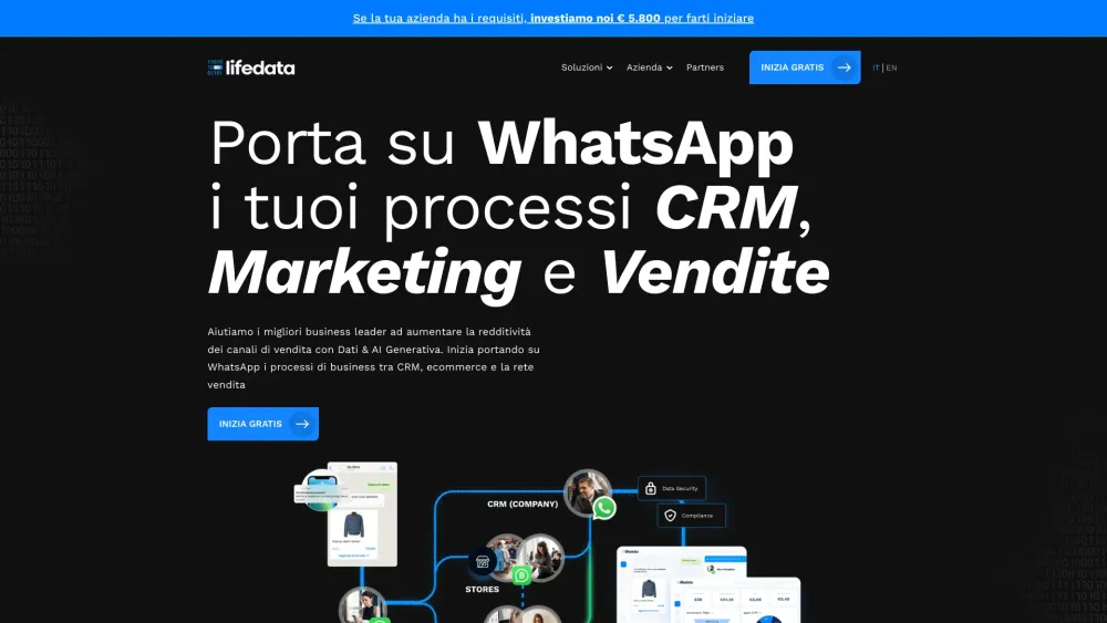 LIFEDATA: AI-Powered WhatsApp CRM, Marketing and Sales Tool