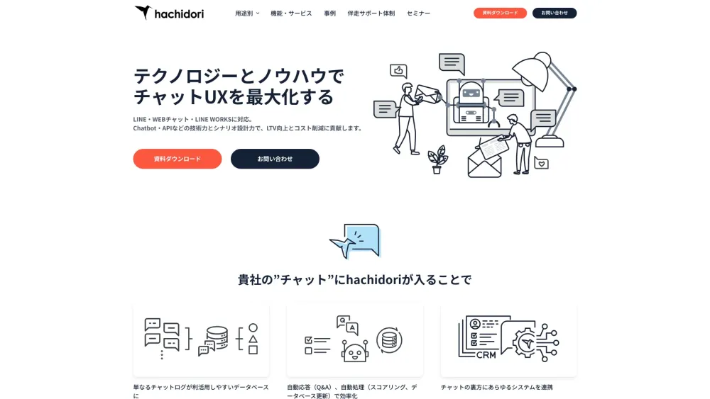 Hachidori: Customized Chatbot Development for Various Purposes