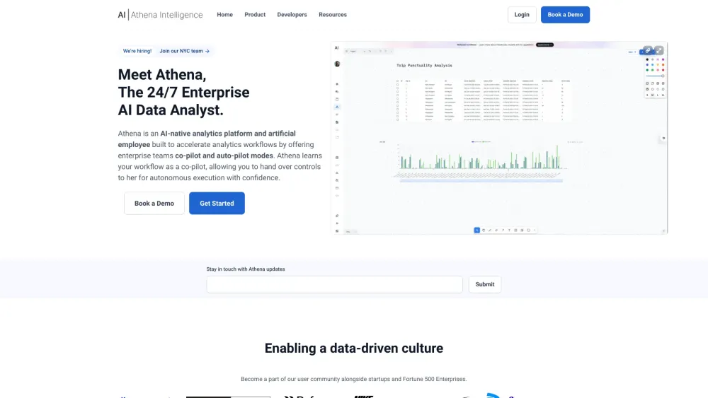 Athena: Data Science, Co-Pilot AI, Claude-3, SDK Access