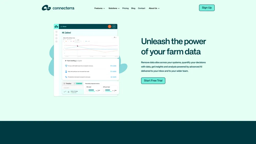 Connecterra: Intelligent Platform for Optimizing Dairy Farm Operations