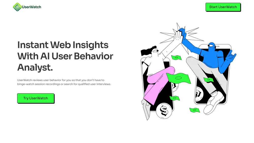 UserWatch: AI Analyzing Visitor Behavior on Websites Efficiently