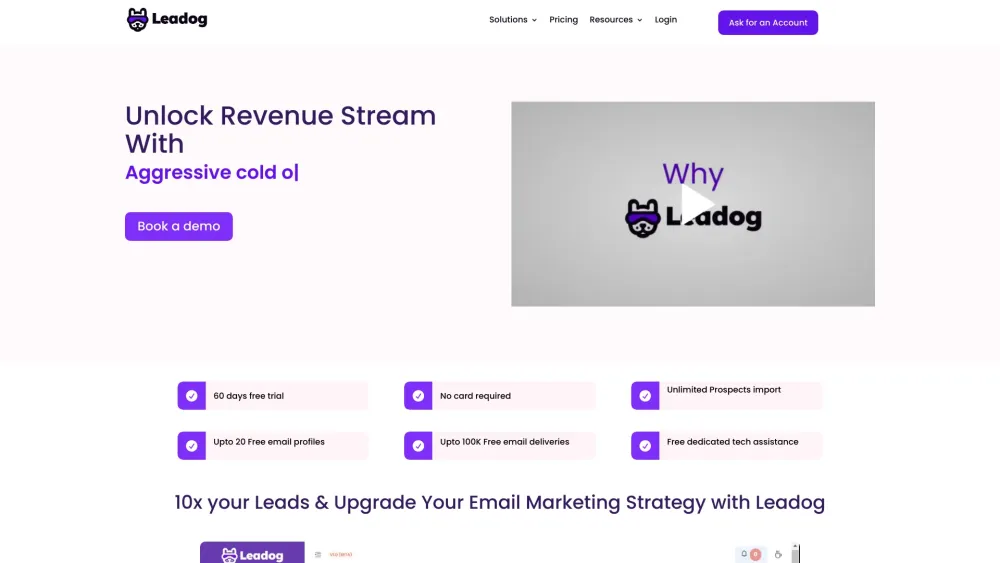 Leadog: Organic Lead Generation & Bot Detection Technology