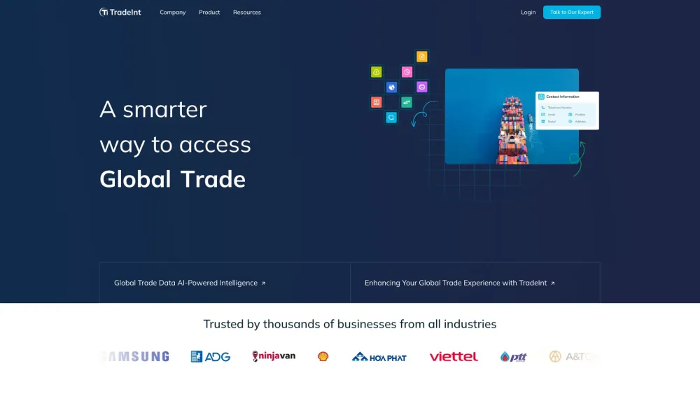 TradeInt: Global Trade Solutions Provider and Intelligence Platform