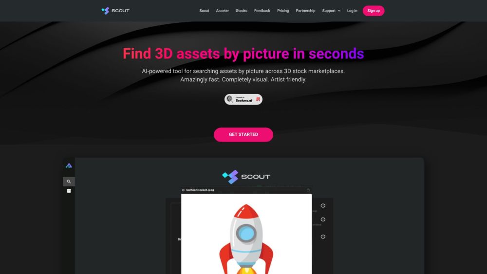 Asseter.AI: CG Assets Library Software Designed for CG Artists