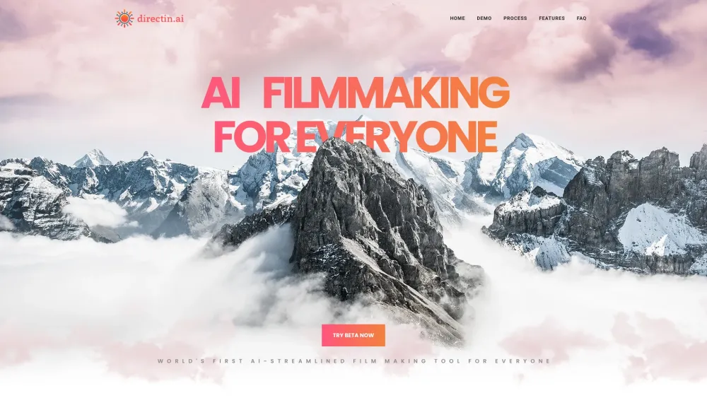 Directin AI: AI Streamlined Tool for Non-Professionals to Create Films