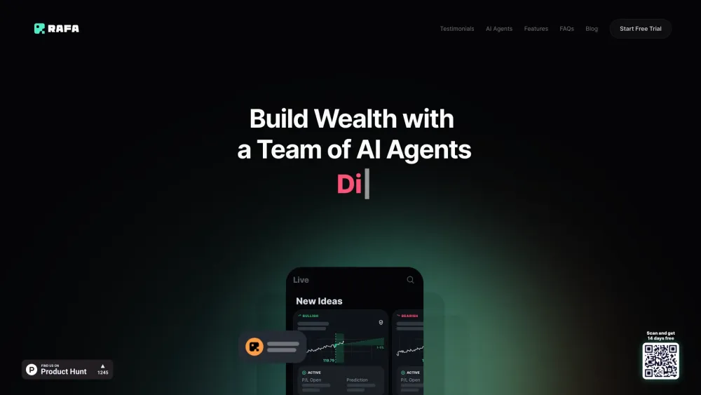 RAFA: AI-Powered Investment Experts, Your Pocket Financial Advisors