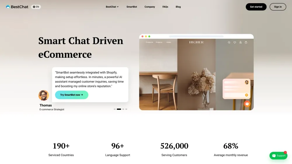 BestChat: Live Chat Tool for Customer Service & Sales Engagement