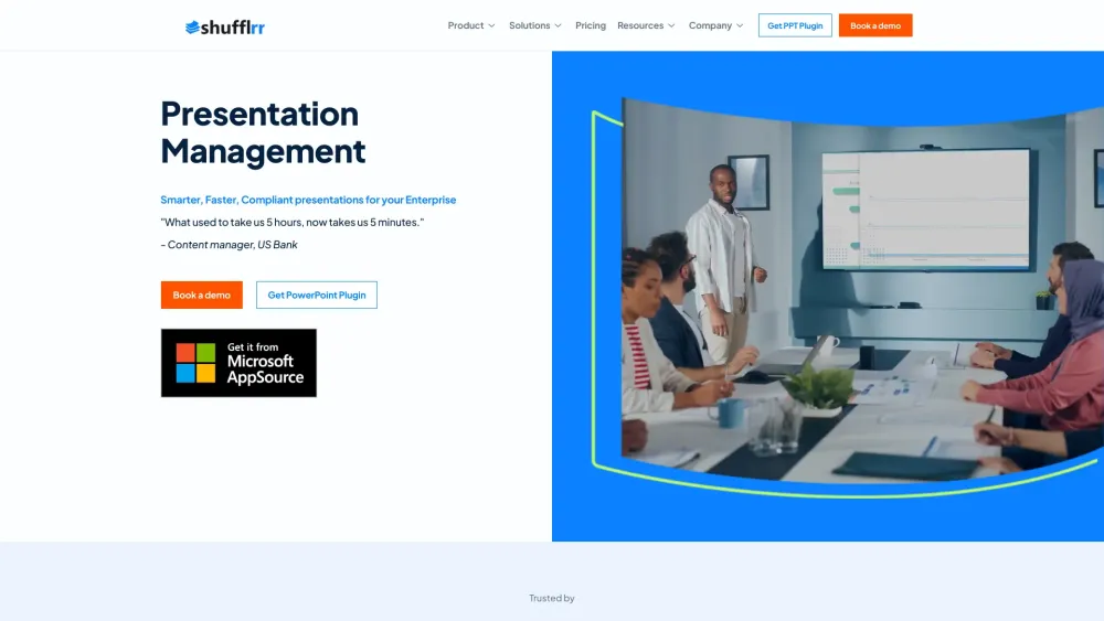 Shufflrr: Superior Solution for Streamlined Presentation Management