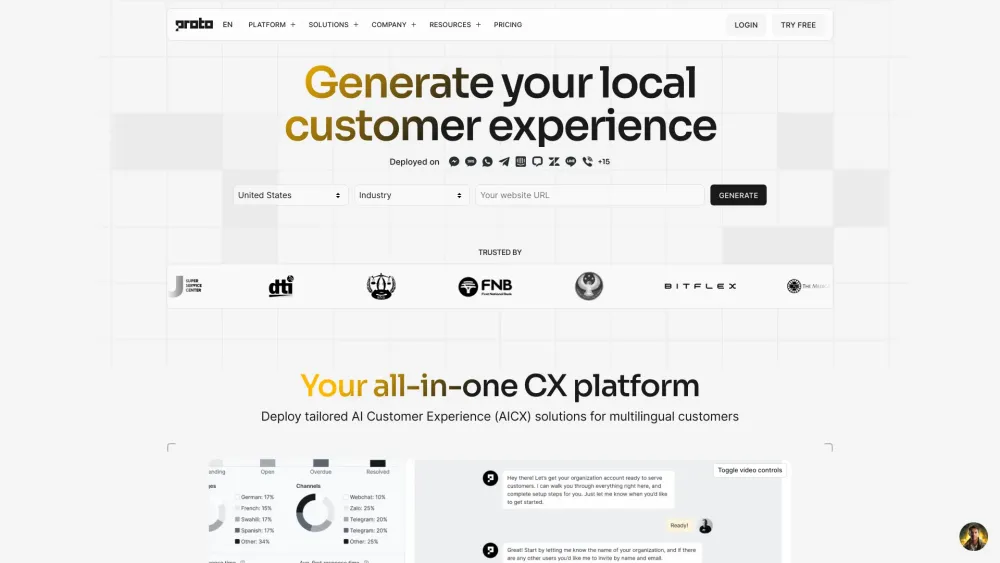 Proto AICX: CX and Multilingual Centre Automation Leader