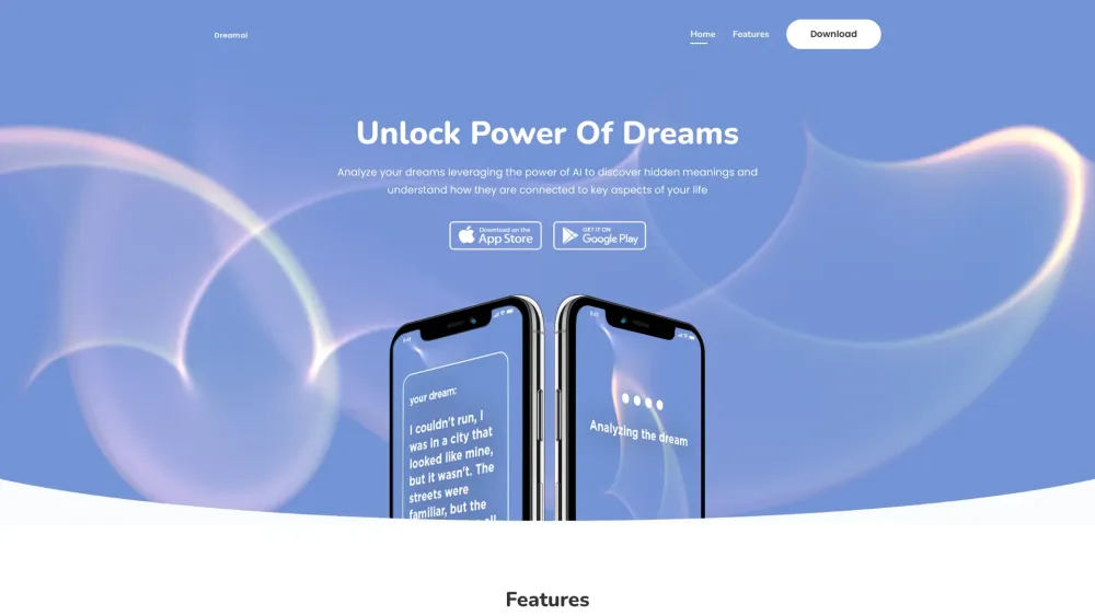 DreamAI : Decode Your Dreams with Advanced AI Technology & Insights