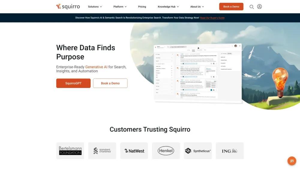 Squirro: AI for Enterprise Search, Insight, and Automation - Gen AI