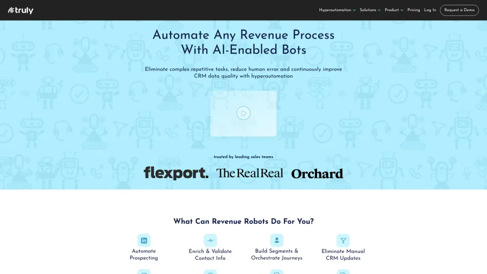 Truly: AI-Enabled Bots - Automate Any Revenue Process Efficiently