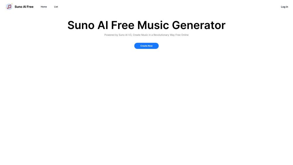 Suno AI Free: Create Music with an Advanced AI Generator : AI Music Tool