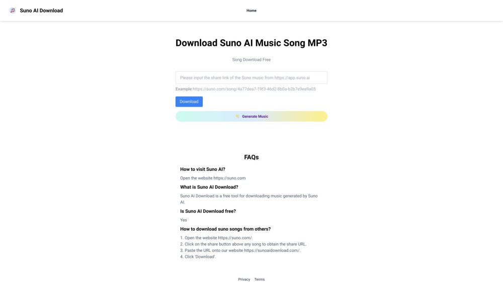 Suno AI Download: Free Music Downloader for AI Generated Tracks