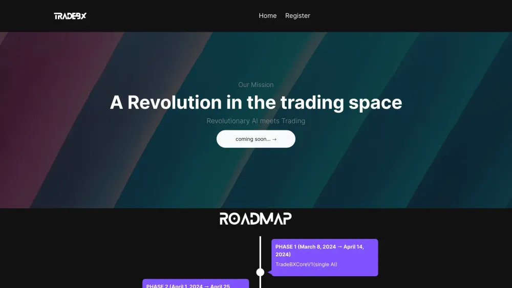 TradeBX: AI-Powered Trading Platform for Financial Success & Growth