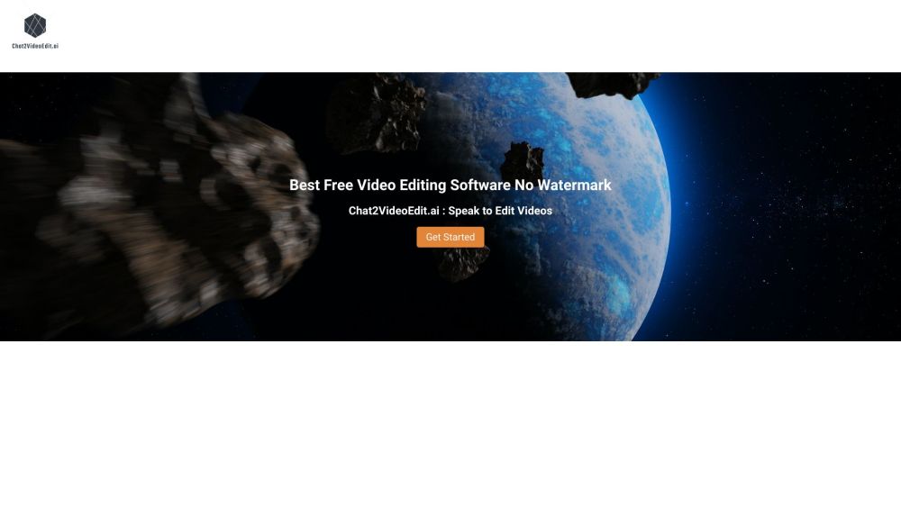 Chat2VideoEdit: Free Video Editing Software - No Watermark