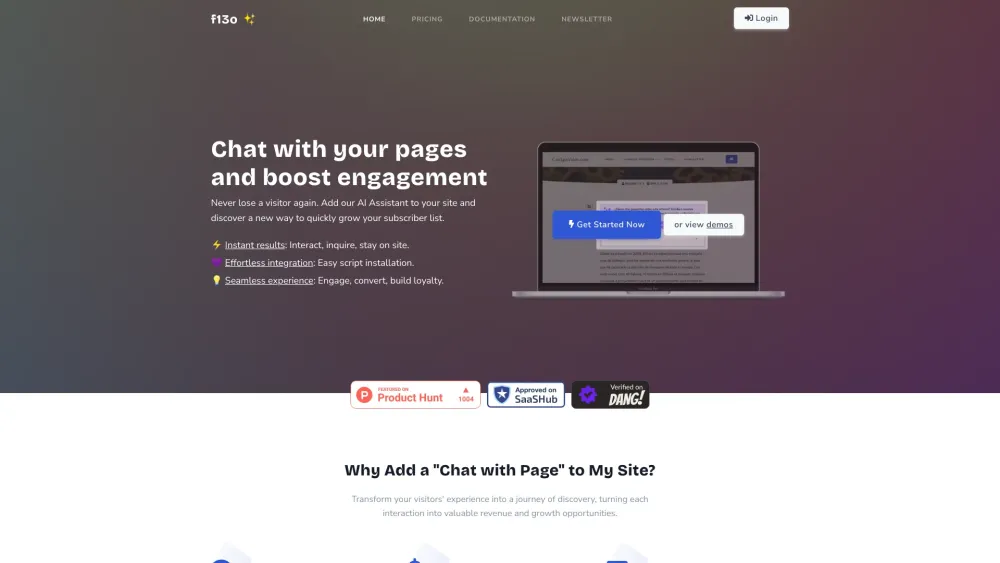 Chat with Page: Boost Engagement with Interactive On-Site Chat