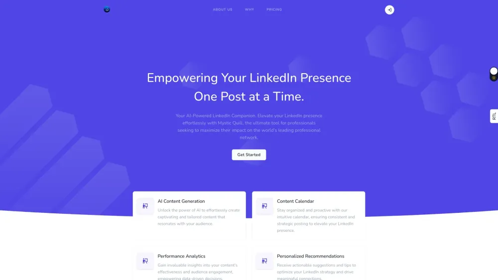 Mystic Quill: AI-Powered LinkedIn Companion for Enhanced Networking