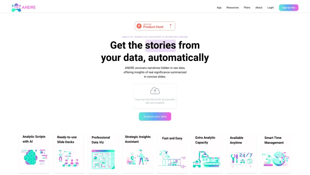 ANDRE: Automated Survey Data Analysis and Visualization Tool