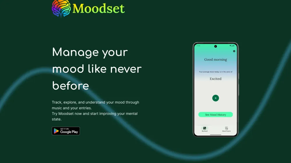 Moodset: Track Moods & Manage Emotions with Music Insights