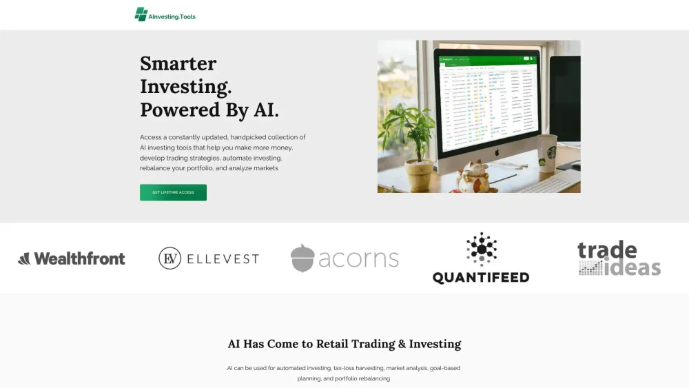 AI Investing Tools: Database of 200+ Tools & Founder Leads