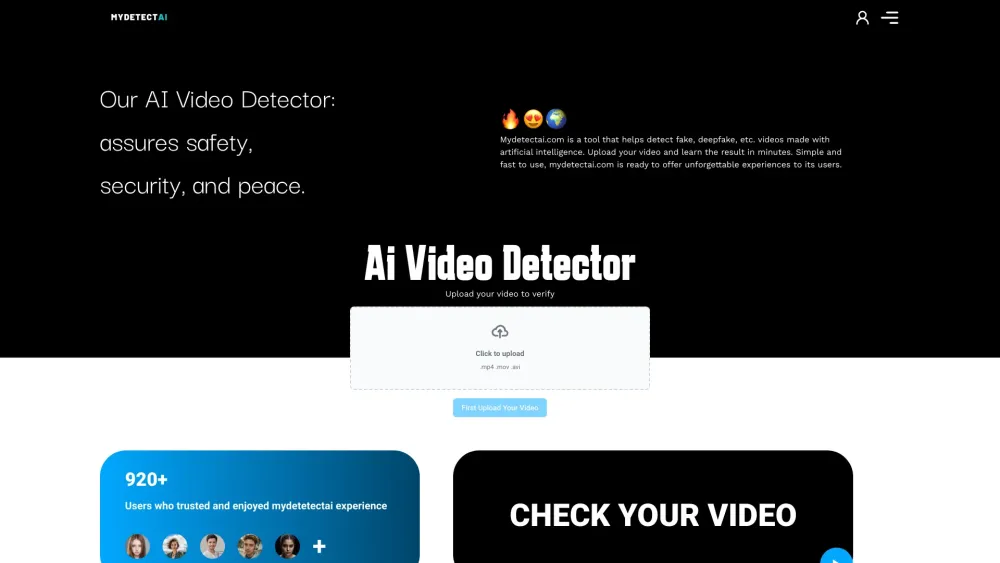 My Detect AI: Verify Video Authenticity, Detect Deepfakes Safely