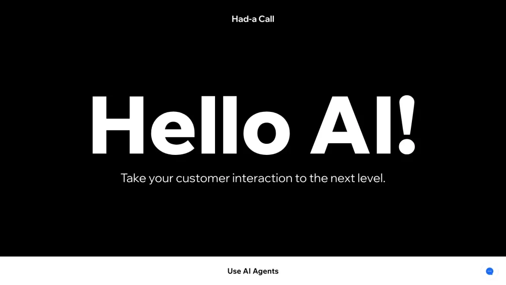 Had-a Call: AI-Driven Solution for Customer Outreach & Engagement