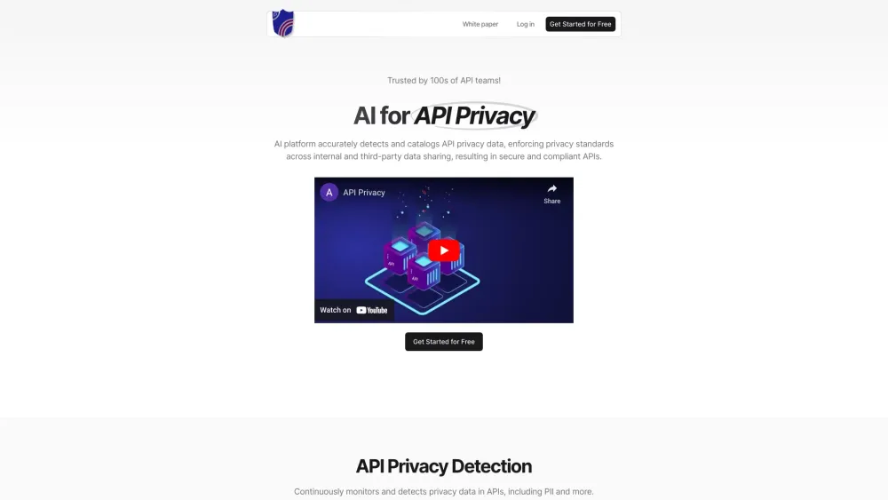 ApiPrivacy: AI Detects, Catalogs & Enforces Data Privacy Standards