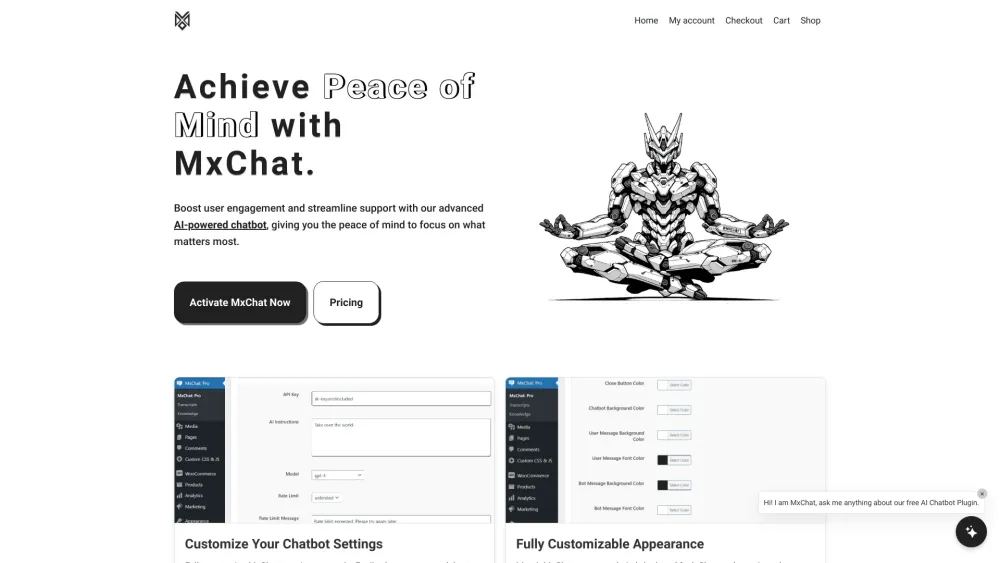 MxChat: AI WordPress Plugin - Custom Themes & Chat Review