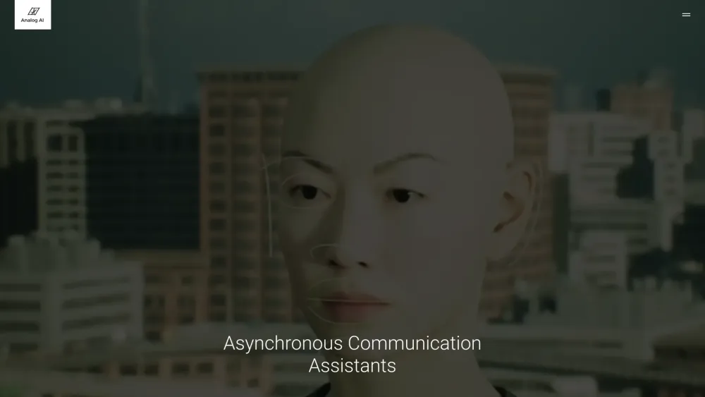 Analog AI: Remote Assistants for Video Calls : Asynchronous Communication