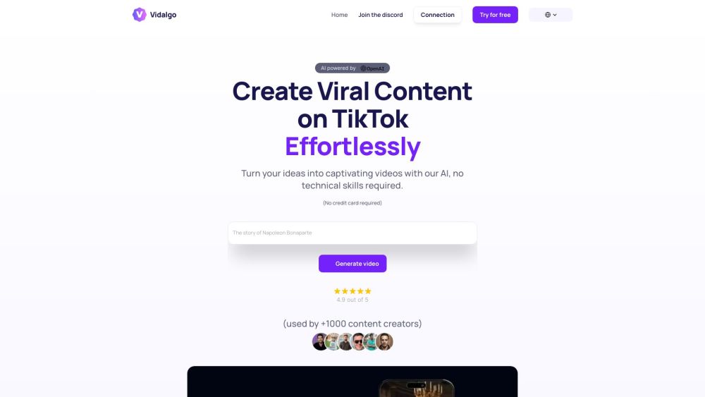 Vidalgo: Effortless Vertical Video Creation for TikTok & Instagram Reels