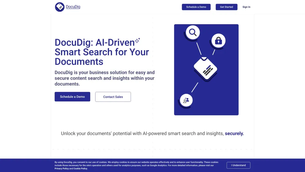 Docu Dig: AI-Powered Smart Search for Secure, Efficient Document Insights