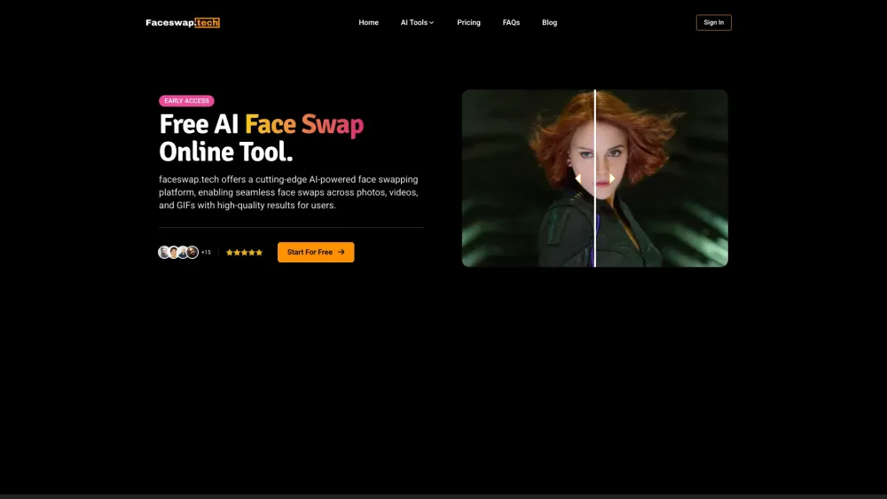 Faceswap.tech: AI-Powered Face Swapping for Photos, Videos, and GIFs