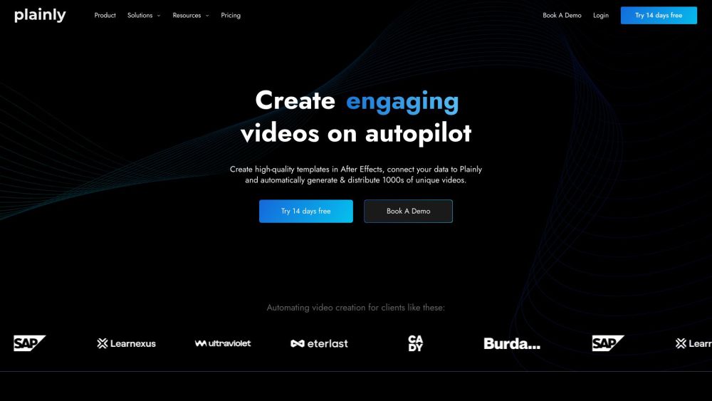 Plainly AI: Automate Video Creation for Industries & Workflows