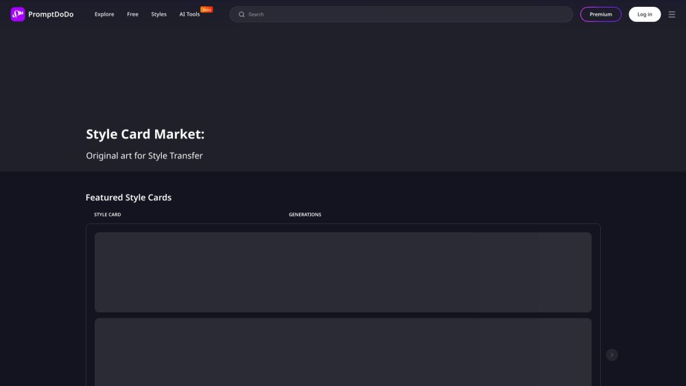 PromptDoDo: AI-Powered Design Inspiration with Unique Style Cards