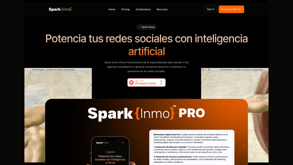 Spark Imo: AI Tools for Engaging Content, Social Media, and Time Saving